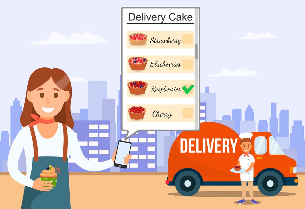 نرم افزار سفارش آنلاین و دلیوری شیرینی