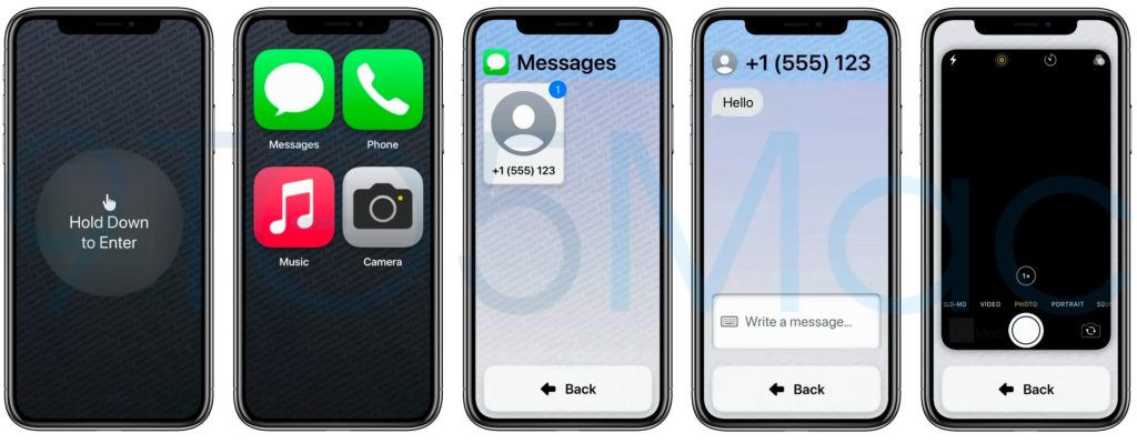 قابلیت Custom Accessbility Mode برای ساده‌تر کردن iOS